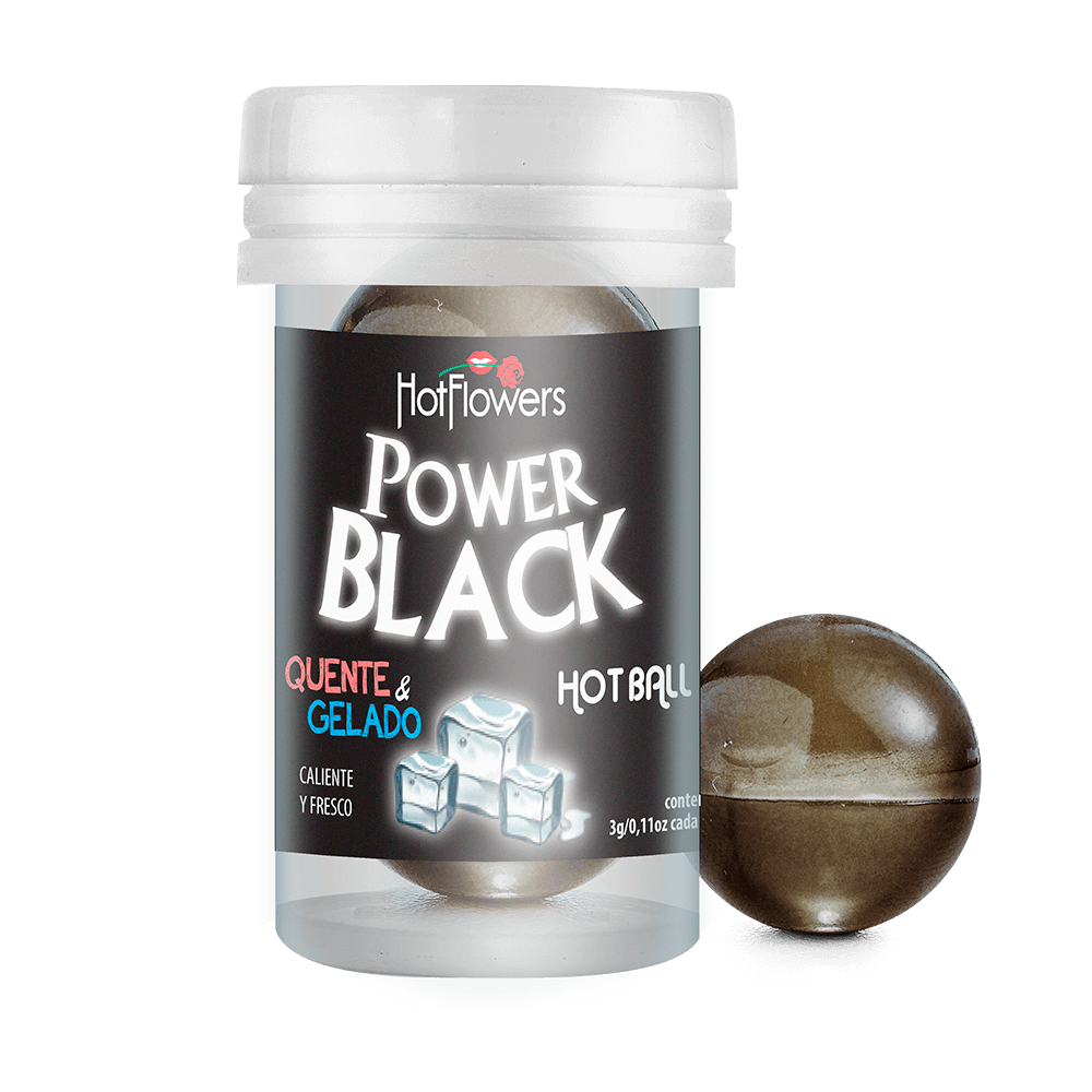 Hot Ball Power Black Munas Moda Intima Sex Shop