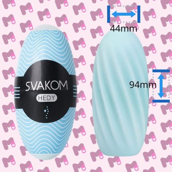 EGG Svakom Hedy Azul Masturbador Munas Moda Intima Sex Shop