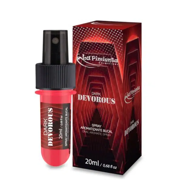 DARK DEVOROUS SPRAY AROMATIZANTE BUCAL 2 EM 1