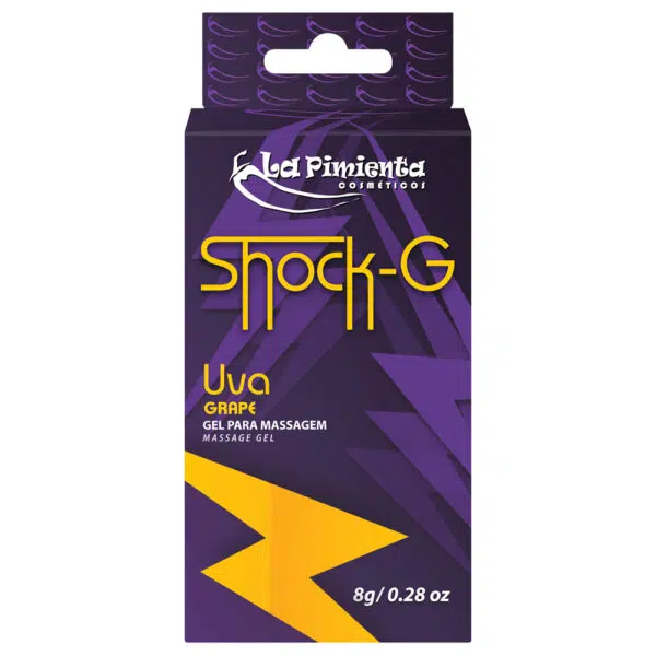 Shock G Uva Vibrador Líquido Excitante 8g - Image 2