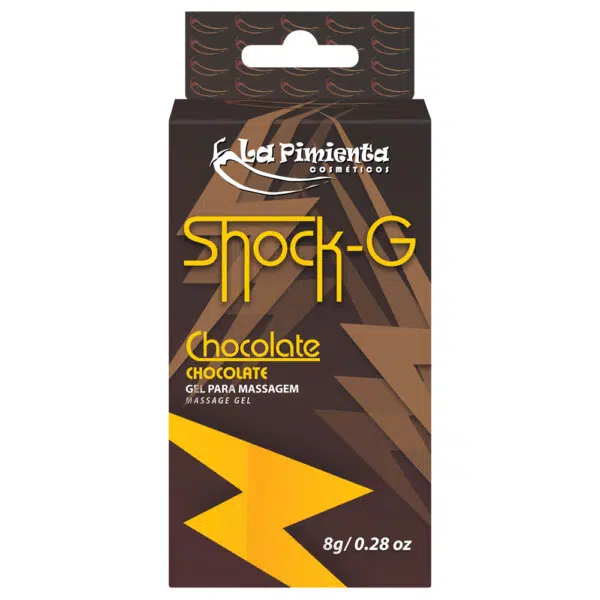 Shock G Chocolate Vibrador Líquido Excitante 8g - Image 2