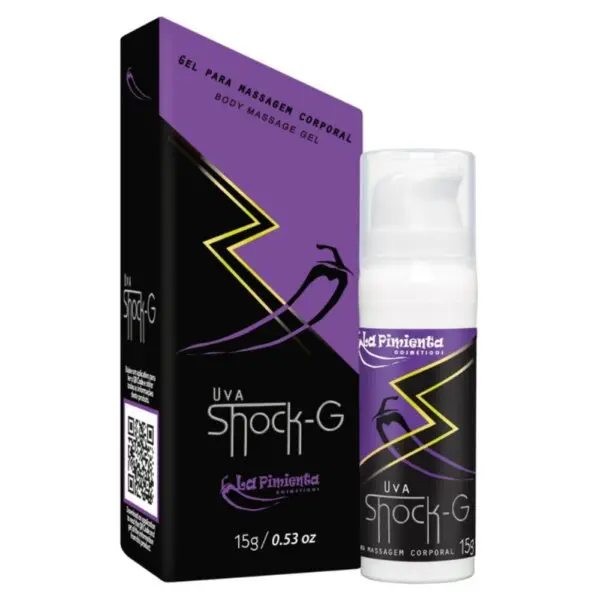 Shock G Vibrador Líquido Excitante 15g La Pimienta