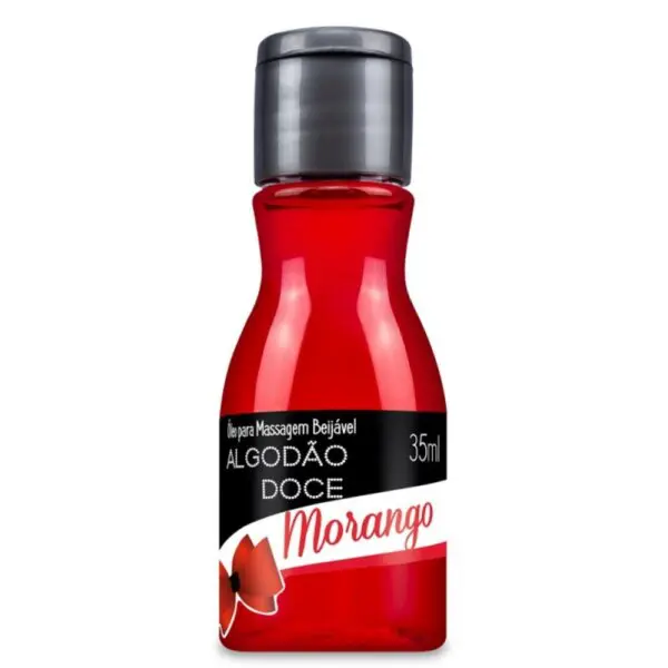 Óleo beijável sabor algodão doce morango 35ml - Image 2