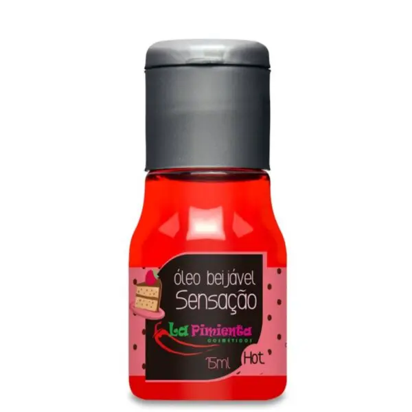 Óleo beijável sabor sensação hot 15ml