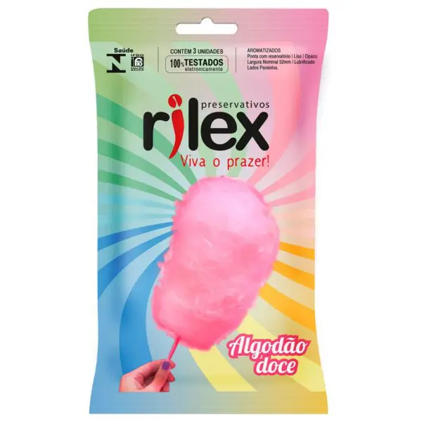 Preservativo Rilex Algodão Doce