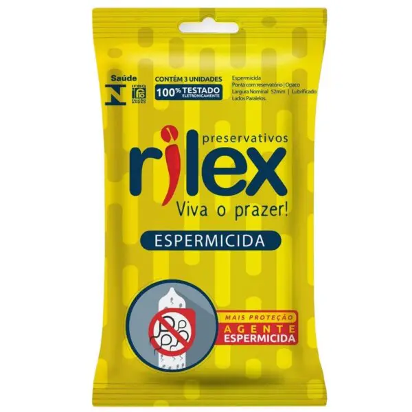 Preservativo Rilex com Espermicida