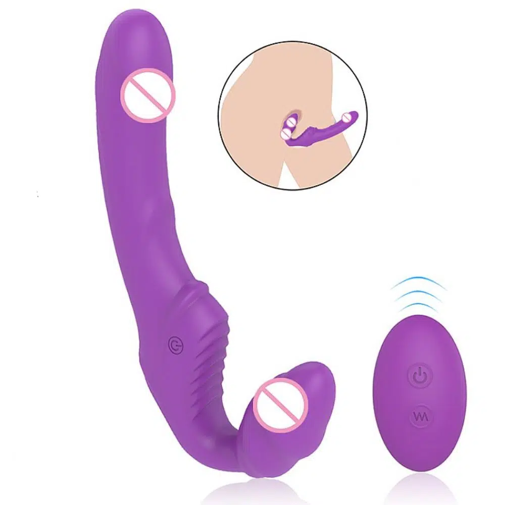 Vibrador Ponto G Dupla Penetração Recarregável - Munas Moda Intima & Sex  Shop