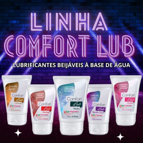 Lubrificante Comfort Lub Beijável 120G