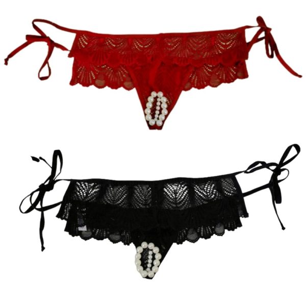 Lingerie Conjunto Tailandesa Paixão Sutiã Rendado Calcinha Fio Dental - Image 9