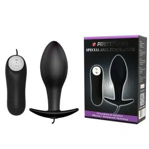 Plug Anal com Vibro Redondo - Stimulation - Pretty Love sexy import