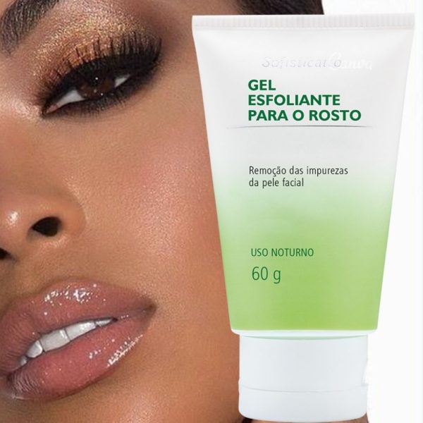 Gel Esfoliante para o Rosto 60g Sofisticatto.