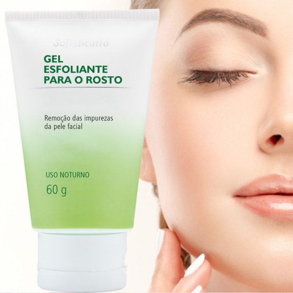 Gel Esfoliante para o Rosto 60g Sofisticatto.