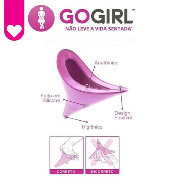 Funil Portátil Para Mulheres Urinar Em Pé Go Girl - Image 5