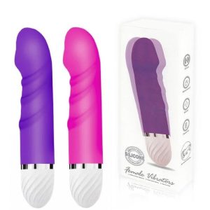 Vibrador Com Relevo Em Ondas Multivelocidade Female Vibrator