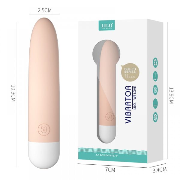 Mini vibrador recarregável com 10 modos de vibração LILO