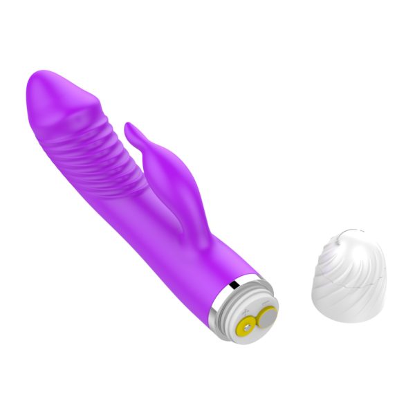 Vibrador Feminino Com Estimulador De Clitóris E 12 Modos De Vibração Vip Mix