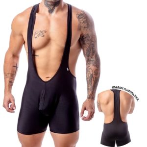 Bodysuit Preto Munas Moda Intima