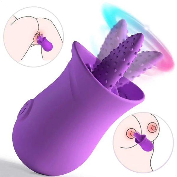 Vibrador Clitóris C/ Língua Estimuladora - Prazer Absoluto - Image 2