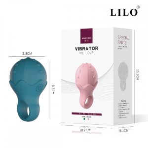 Anel Magic Ring Vibrator recarregável Lilo - AN075 VIP MIX