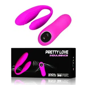 Conecte-se com Seu Par de Uma Forma Nunca Antes Experimentada com o Vibrador PRETTY LOVE INDULGENCE