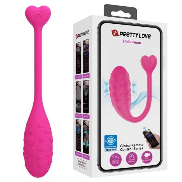 Bullet Fisherman Vibrador Bluetooth Controle via App Vibração personalizada Silicone de alta qualidade Design discreto Vibrador em cápsula Controle remoto via Smartphone Experiência excitante Prazer personalizado