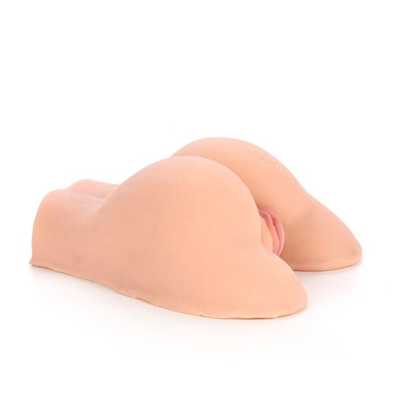 Masturbador realístico Formato de bunda Vagina e ânus CyberSkin Masturbador masculino Estimulador realístico Brinquedo erótico Prazer íntimo Estimulação realística Produto para adultos Experiência sensual Texturas internas Sensação autêntica Masturbação masculina Brinquedo sexual para homens