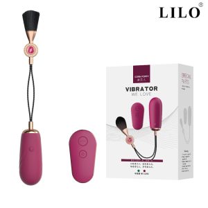 Vibrador cápsula Vibração e aquecimento Controle remoto vibrador Silicone e ABS Recarregável USB 12 modos de vibração Estimulador íntimo Prazer e sensações Brinquedo erótico Acessório para casais