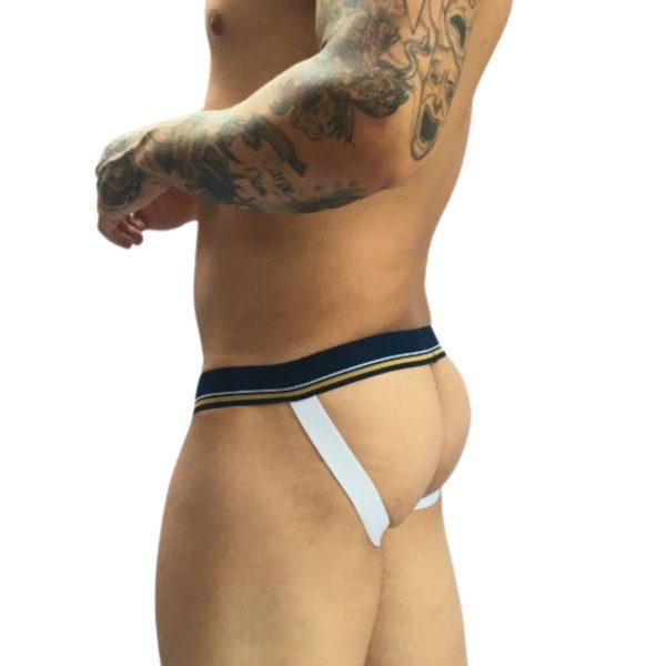 Cueca Jock Masculina Suplex Moda Íntima Masculina Confortável Jockstrap Suplex Elástico Cueca de Poliéster e Elastano Underwear Masculino Estiloso Tamanho Único Jockstrap Suporte e Estilo Masculino Cueca Esportiva Masculina Roupa Íntima Flexível Masculina Estilo Jock Sex Masculino Conforto Superior Underwear Cueca Ajustável Masculina Moda Masculina Premium Underwear Funcional Masculino Cueca Poliéster Masculina