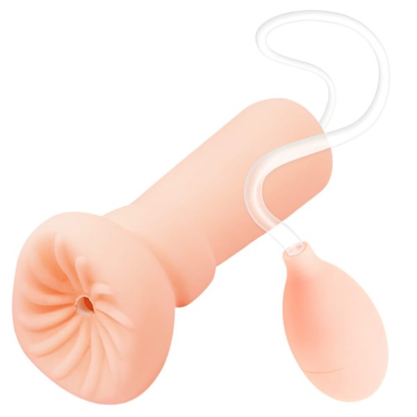 Simulador de Sexo Anal Masturbador Anal com Sucção Brinquedo Sexual Cyberskin Simulador Anal com Saliências Masturbador Masculino Realista Simulador Anal Compacto Brinquedo Sexual com Textura Interna Masturbador Anal Discreto Simulador de Sexo Anal Portátil Brinquedo Sexual Masculino Cyberskin