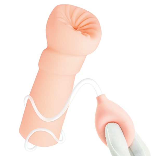 Simulador de Sexo Anal Masturbador Anal com Sucção Brinquedo Sexual Cyberskin Simulador Anal com Saliências Masturbador Masculino Realista Simulador Anal Compacto Brinquedo Sexual com Textura Interna Masturbador Anal Discreto Simulador de Sexo Anal Portátil Brinquedo Sexual Masculino Cyberskin