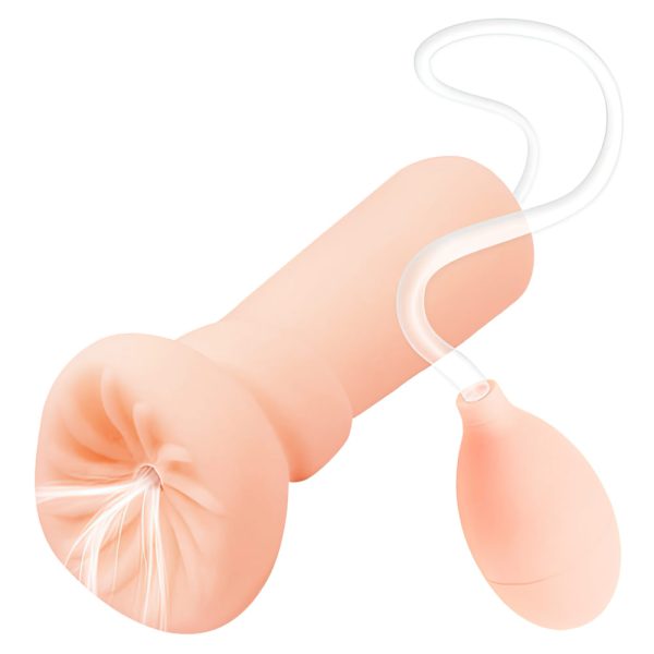 Simulador de Sexo Anal Masturbador Anal com Sucção Brinquedo Sexual Cyberskin Simulador Anal com Saliências Masturbador Masculino Realista Simulador Anal Compacto Brinquedo Sexual com Textura Interna Masturbador Anal Discreto Simulador de Sexo Anal Portátil Brinquedo Sexual Masculino Cyberskin