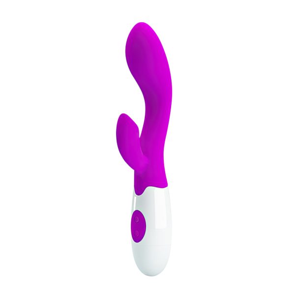 Vibrador Ponto G Estimulador Clitoriano Vibrador 30 Modos Vibrador Silicone Dupla Estimulação Vibrador Ergonômico Prazer Feminino Acessório Íntimo Discreto Vibrador com Dois Motores Brinquedo Sexual de Qualidade