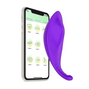 Vibrador de calcinha Controle por app Vibração Bluetooth Prazer discreto Produtos eróticos Privacidade absoluta Produtos autênticos Atendimento ao cliente Munas Moda Intima